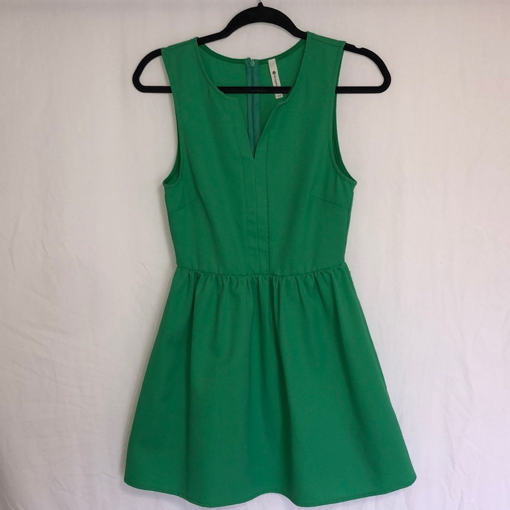 The Impeccable Pig Green Mini Dress
